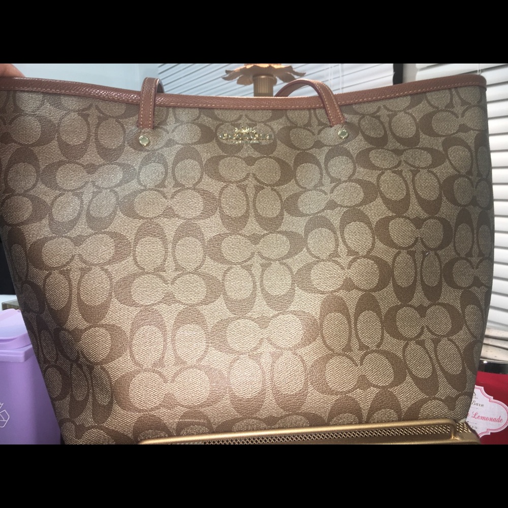 Authentic Coach Tote Bag